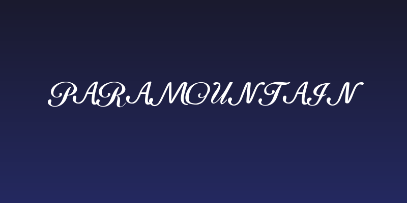 Paramountain Social Header