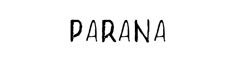 Parana  フリーフォントのダウンロード