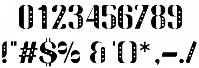 Parang Sondaica Font OTHER CHARS