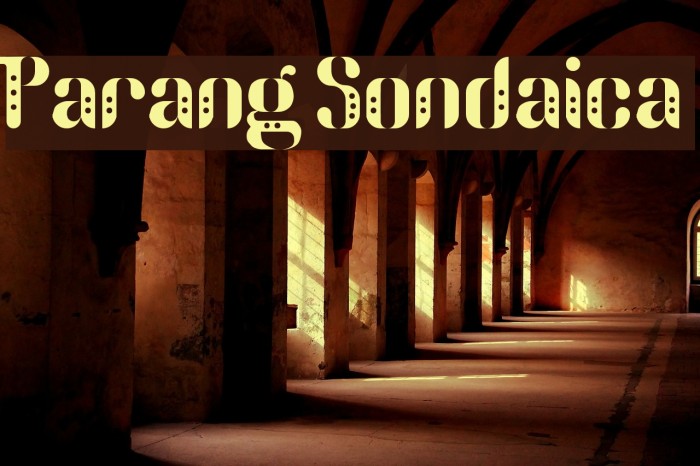 Parang Sondaica Example 3