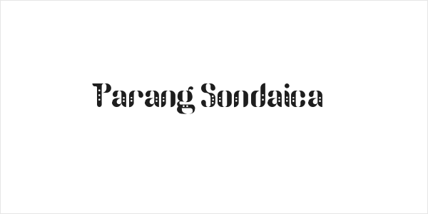 Parang Sondaica Logo