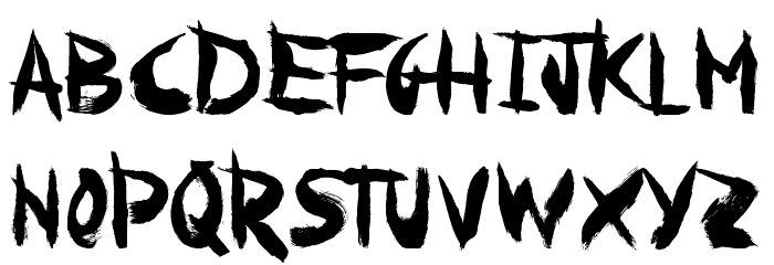 Paranoia Font LOWERCASE