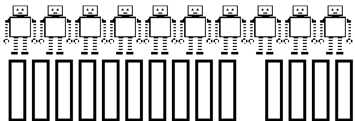 Paranoid Android BF Font OTHER CHARS
