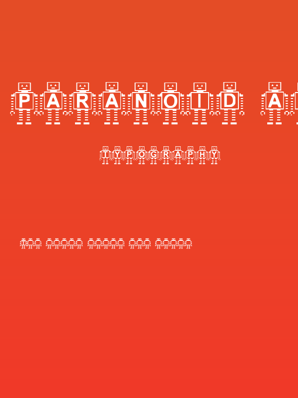 Paranoid Android Poster