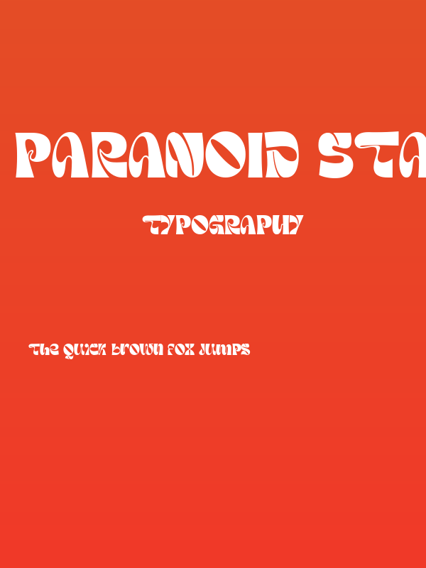 Paranoid Starting Demo Regular Poster