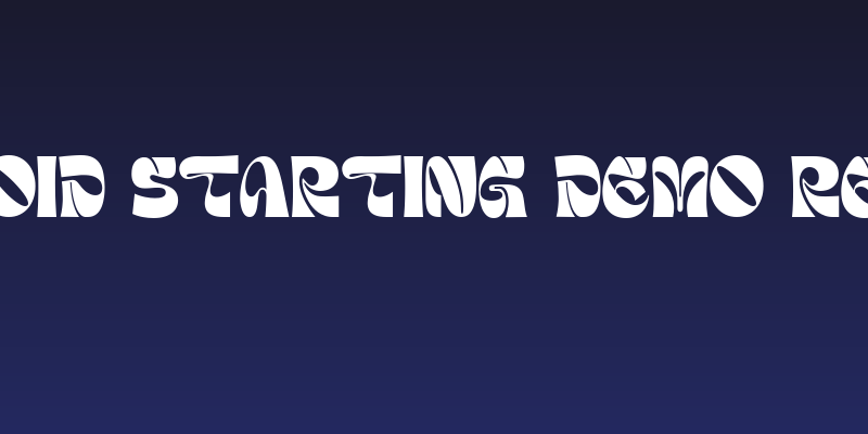 Paranoid Starting Demo Regular Social Header