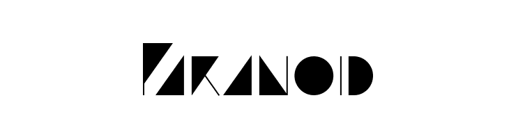 Paranoid Font