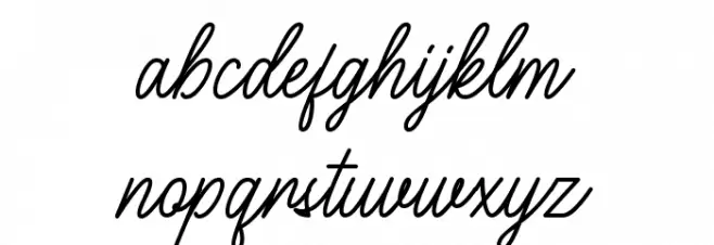 Paranoid Schriftart Kleinbuchstaben