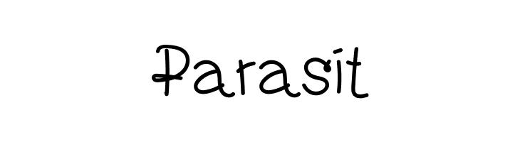 Parasit  Frei Schriftart Herunterladen