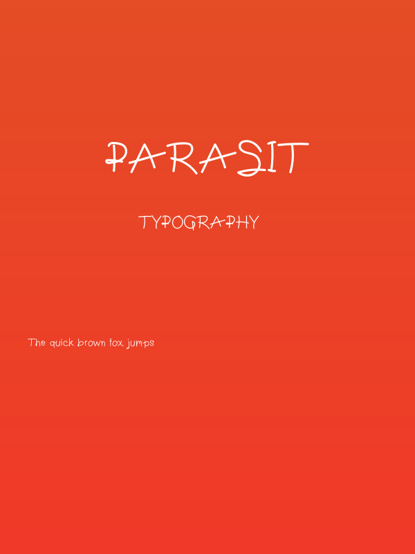Parasit Poster