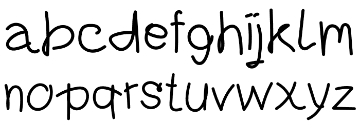 Parasit Font LOWERCASE