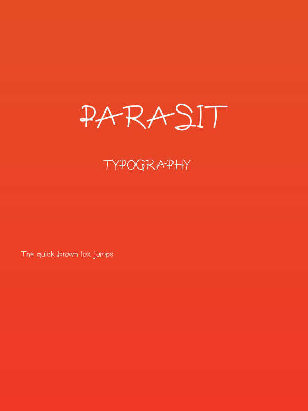 Parasit Poster