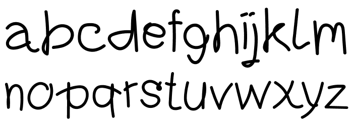 Parasit Font LOWERCASE