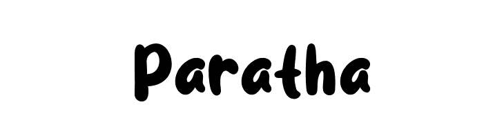 Paratha  les polices de caractères gratuit tlcharger