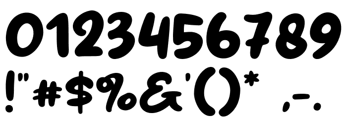 Paratha Font OTHER CHARS