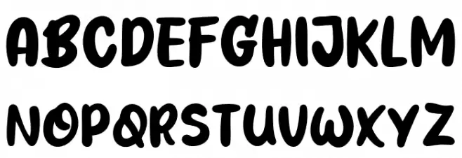 Paratha Schriftart Groß
