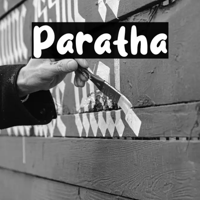 Paratha Caratteri examples