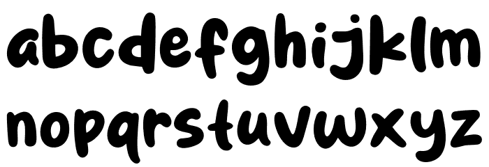 Paratha Font LOWERCASE