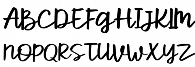 Parcely Free Regular Font OTHER CHARS