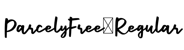 ParcelyFree-Regular  لخطوط تنزيل