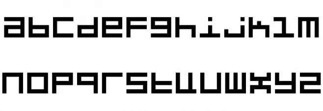 Pardoes Font LOWERCASE