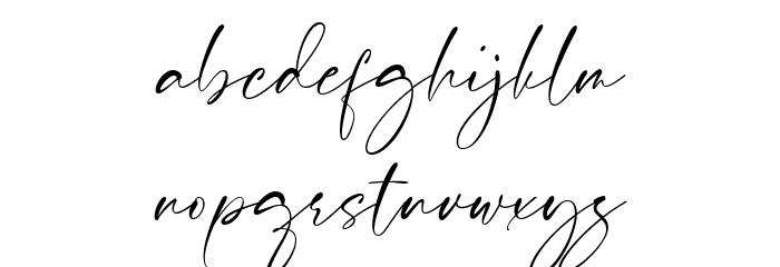 Pardone Demo Font LOWERCASE