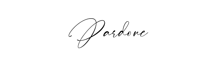 Pardone  नि: शुल्क फ़ॉन्ट्स डाउनलोड