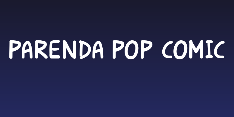 Parenda Pop Comic Social Header