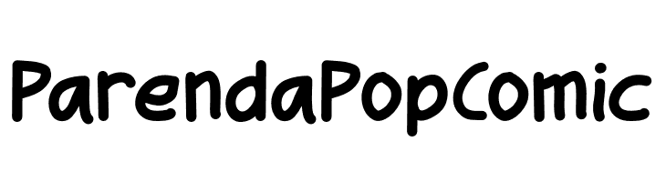 ParendaPopComic  免费字体下载