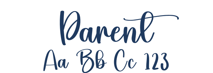 Parent Font Preview