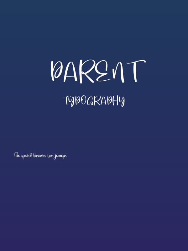 Parent Poster