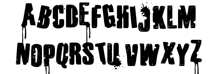 Parents Suck Font LOWERCASE