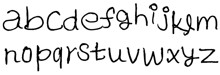 Paresh Font LOWERCASE