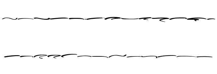 Parfait Swash Line Font OTHER CHARS