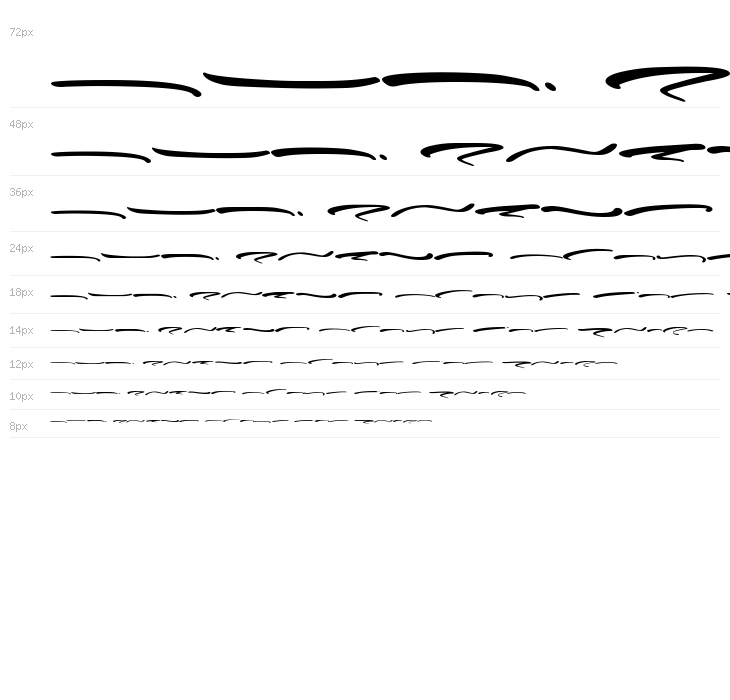 Parfait Swash Line Waterfall