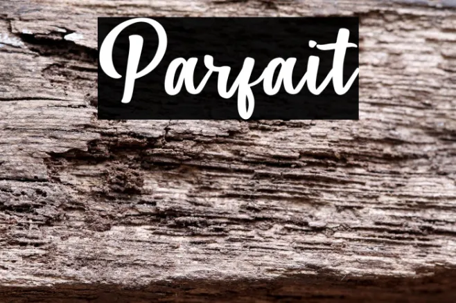 Parfait Example 1