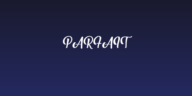 Parfait Social Header