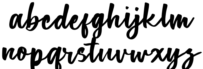 Parfait Font LOWERCASE