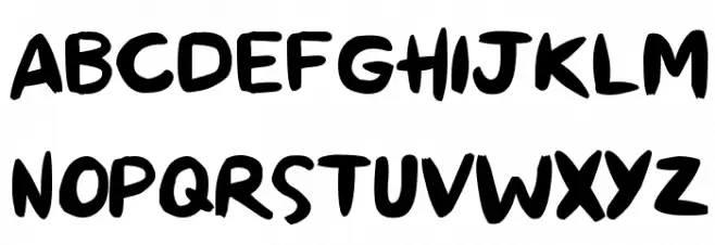 Paris 2012 خط أحرف صغيرة