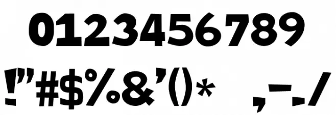 Paris, Je T'Aime Font OTHER CHARS