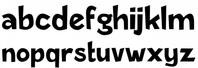 Paris, Je T'Aime Schriftart Kleinbuchstaben