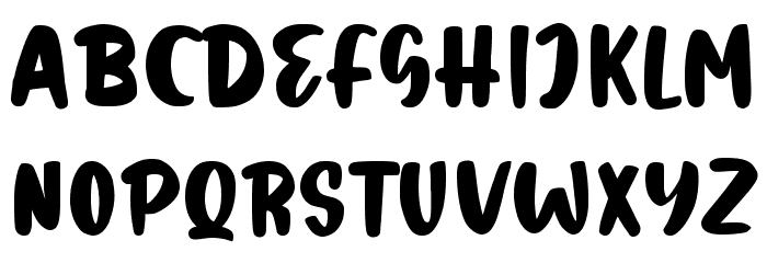 Paris Mountain Font UPPERCASE