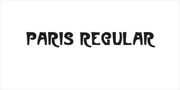 Paris Regular Logo