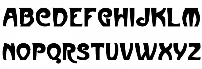 Paris Regular फ़ॉन्ट लोअरकेस