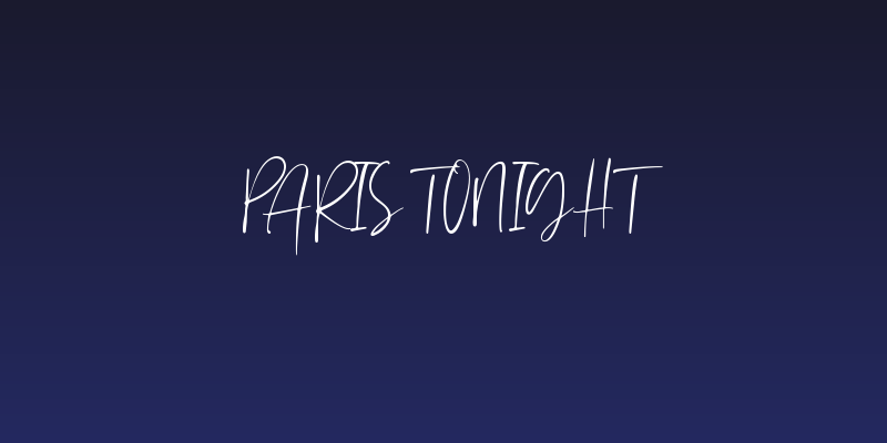 Paris Tonight Social Header