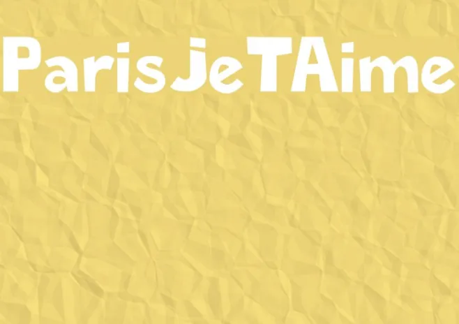 ParisJeTAime Example 1