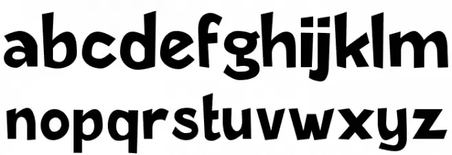 ParisJeTAime फ़ॉन्ट लोअरकेस