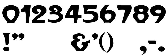 ParisMetro Wd Font OTHER CHARS