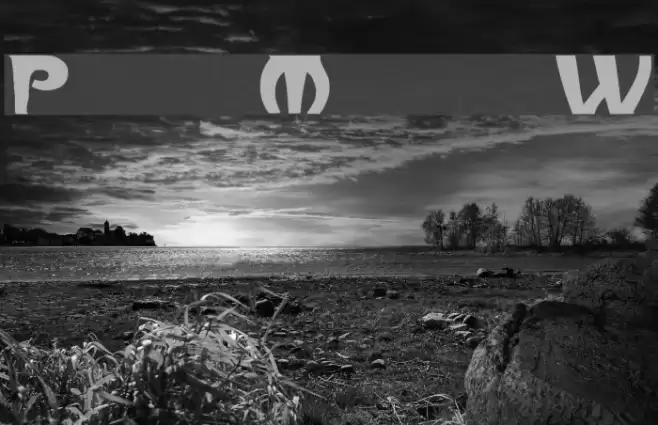 ParisMetro Wd Font examples