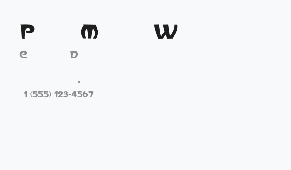 ParisMetro Wd Business Card